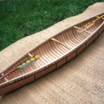 1/4 scale model canoe