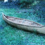 Lake Temagami Hunters canoe 1/2 scale model unpitched