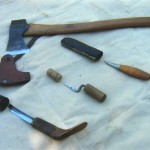 Iron Age man's work tools